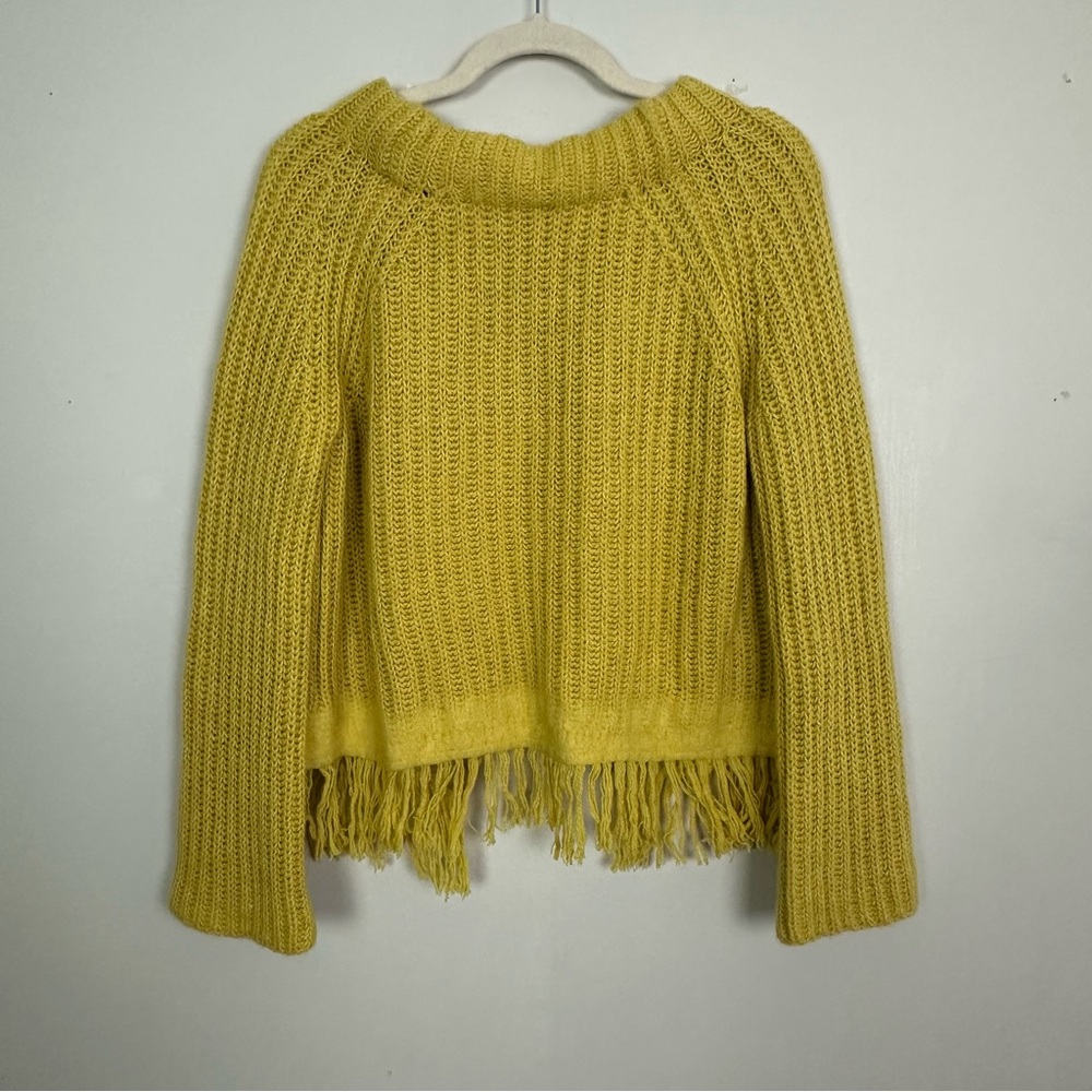 Sportmax Fringe Hem Open Back Sweater - Picture 2 of 8